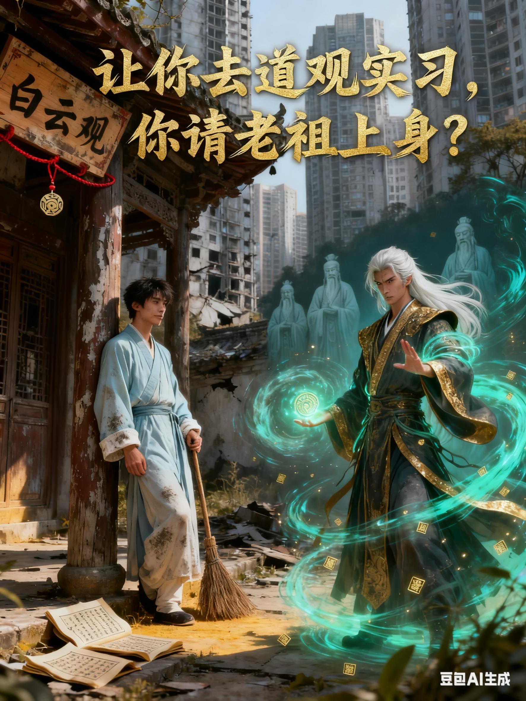 让你去道观实习你请老祖上身